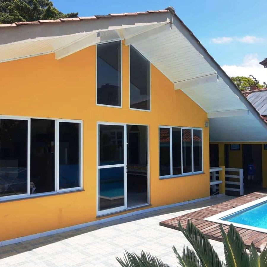 Mansao Ouro Verde Vlc Frente Para O Mar Com Piscina Piçarras Zewnętrze zdjęcie